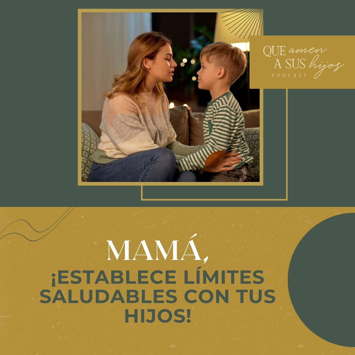Mamá, ¡establece límites saludables con tus hijos!