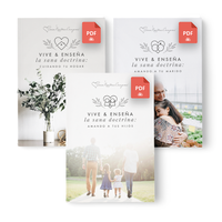 Paquete de 3 ebooks de Vive y Enseña la sana doctrina LIBRO DIGITAL