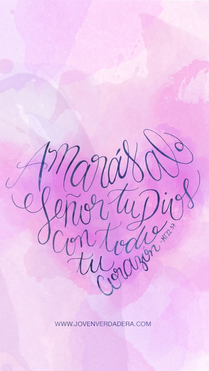 Amarás al Señor | Joven Verdadera desktop wallpaper
