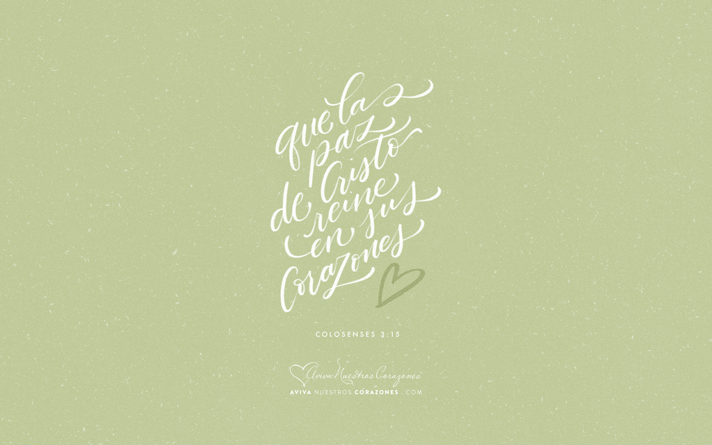 Colosenses 3:15 desktop wallpaper