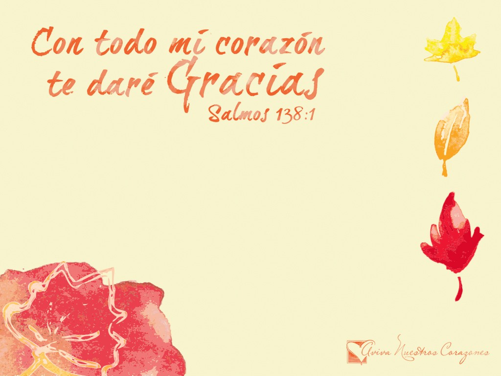¡Te daré gracias! desktop wallpaper