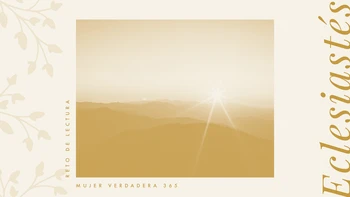 Infografía de Eclesiastés