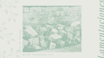 Infografía de Lamentaciones